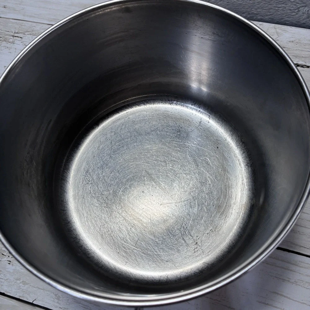 Vintage Revere Ware Copper Clad Stainless Steel Saucepan with Lid - 1801 Series